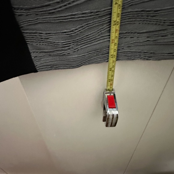 Black and grey sheath dress size 14 - Picture 3 of 5